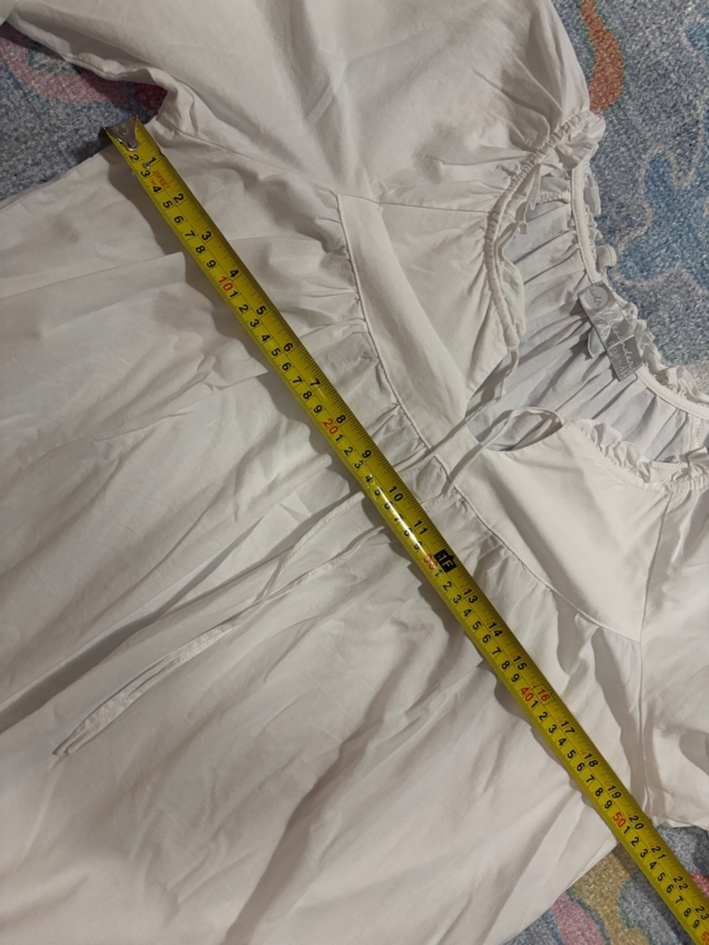 Doen style, 100% cotton Victorian style nightgown, lightweight, cottagecore. - Picture 10 of 11